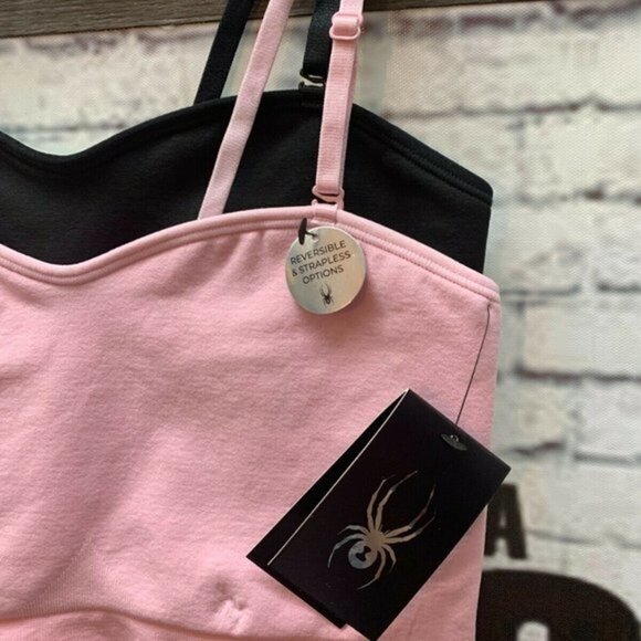 Spyder XL(2) Logo Reversible Convertible Bralette - Picture 5 of 6